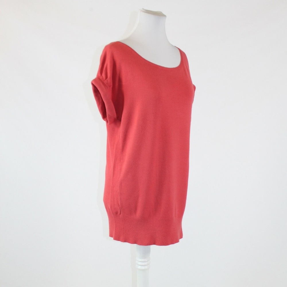 Salmon pink THE LIMITED scoop neck sweater M - Picture 3 of 8